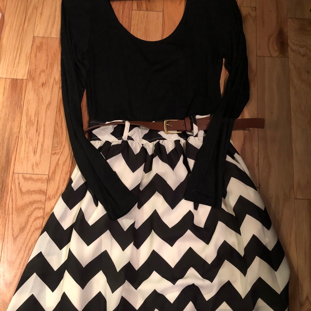 Chevron dress never worn